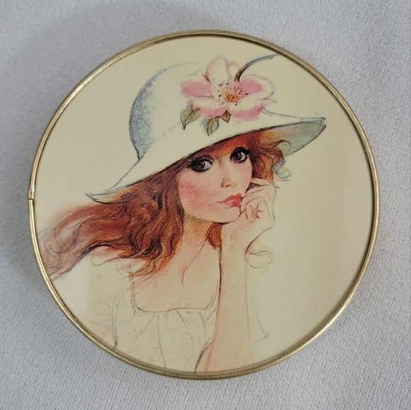 Vtg Fair-Lady Stow-A-Way Make Up Mirror - Japan - Picture 2 of 16